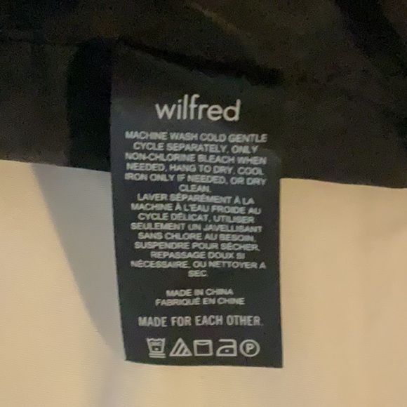 ARITIZIA Wilfred Mini A-line Skirt - Plaid - Navy Blue & Green - NEVER WORN! - Picture 8 of 8